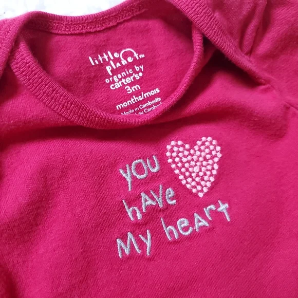 3m Carter's valentine's outfit - Picture 3 of 7